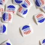 USA Ballot Stickers